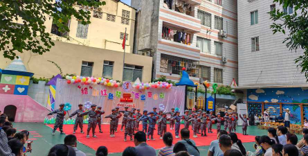 梧州市蝶山区幼儿园户外活动场地