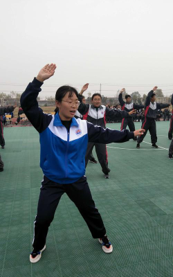 滦南县柳赞镇初级中学户外活动场地