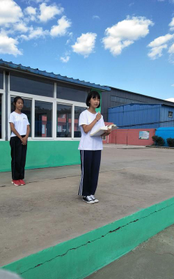 迁西县白庙子乡白庙子中学户外活动场地
