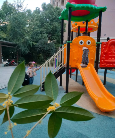 桂湖花园幼儿园户外活动场地