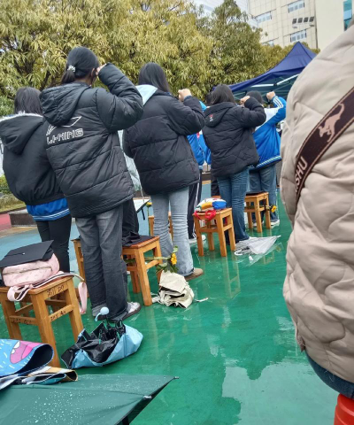 隆阳区杨柳乡民族中学户外活动场地