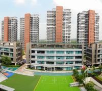 深圳柏朗思观澜湖外国语学校户外活动场地