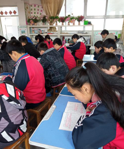 宁晋县侯口乡营台初级中学户外活动场地