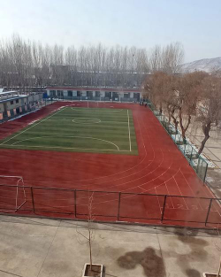 巨鹿县苏营乡大陆中学户外活动场地