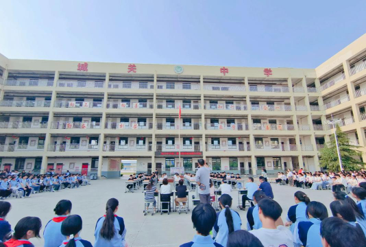 广宗县塘町中学户外活动场地