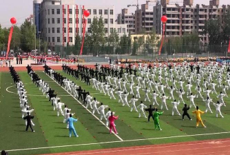 威县实验中学户外活动场地