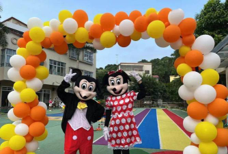 大沥镇沥东村江夏群星幼儿园户外活动场地