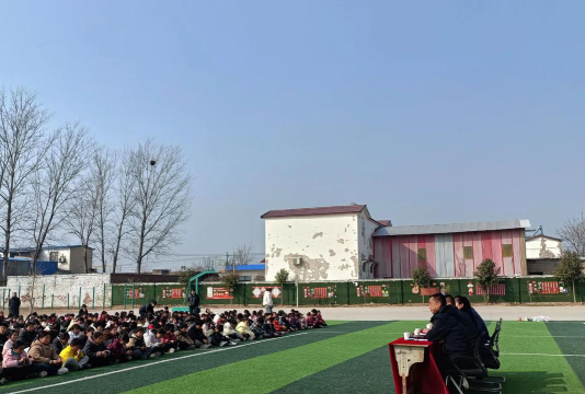 阳城乡大魏庄中学户外活动场地