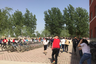 南留营中学户外活动场地