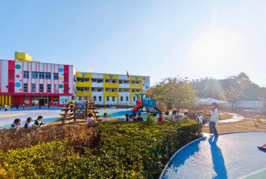 肇庆市端州区黄岗镇成才幼儿园户外活动场地