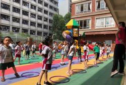 广州市白云区康乐幼儿园户外活动场地
