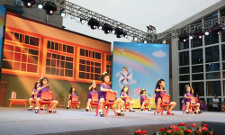 四川省直属机关西马棚幼儿园户外活动场地