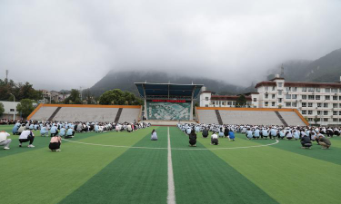 宜昌长阳职教中心户外活动场地