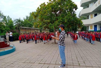 开封县陈留镇南街小学户外活动场地