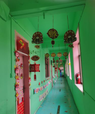 金英艺术幼儿园户外活动场地