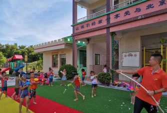 江津市塘河镇幼儿园户外活动场地