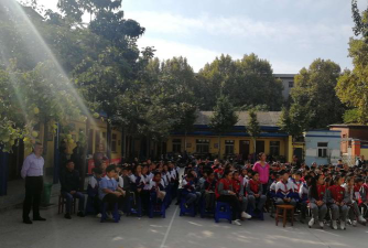 安阳市纱厂路小学户外活动场地