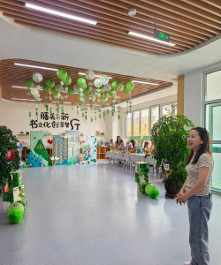 达濠区小荷幼儿园户外活动场地