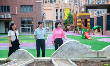 恩平市东安幼儿园户外活动场地