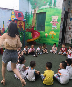 韶关市武江区小星星幼儿园户外活动场地