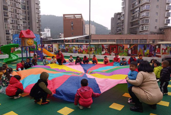 白云区松洲街坦尾幼儿园户外活动场地