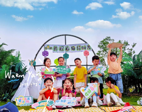 简阳市宏缘乡春万幼儿园户外活动场地