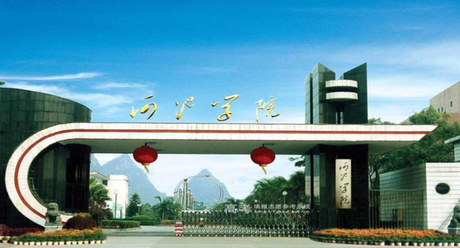 河池学院户外活动场地