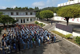 陆河县水唇镇高峰小学户外活动场地