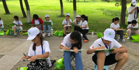 保定市莲池区鸿鹄岭美术培训学校有限公司户外活动场地