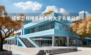成都大学医学院-护理学院(原成都卫校)户外活动场地