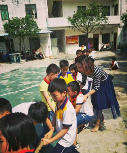 海滨梅逢小学阅读区