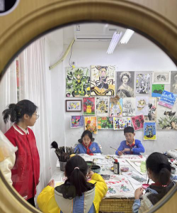 洮南市小金豆美术教育培训学校有限公司阅读区