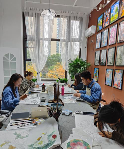 溧阳市南渡艺梦美术培训中心阅读区