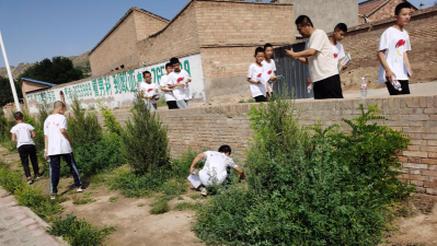 环县木钵初中阅读区