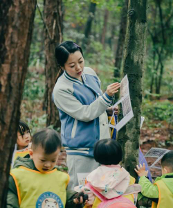天河区林和村幼儿园阅读区
