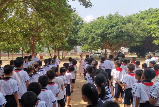 吴川市塘缀镇汉山小学阅读区