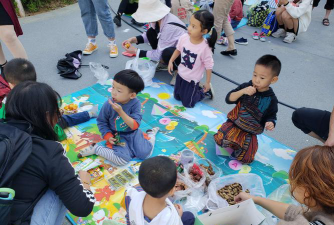 攀钢仁和小区幼儿园阅读区