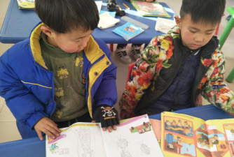 南旧城幼儿园阅读区