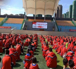 成都市青白江区红旗中学校阅读区