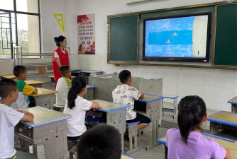 汝南县三里店乡中心小学阅读区