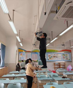 化州市林尘镇白沙小学教学点阅读区