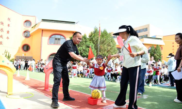 临泽县第二幼儿园阅读区
