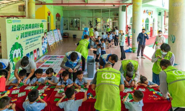 番禺市万顷沙镇中心幼儿园阅读区