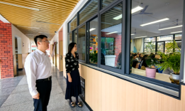 合肥市六安路小学阅读区