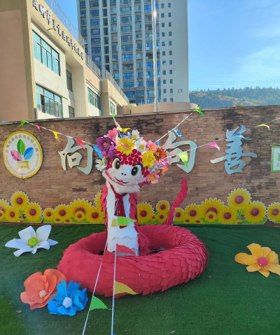 自贡市大安区马冲口莲花寺幼儿园阅读区