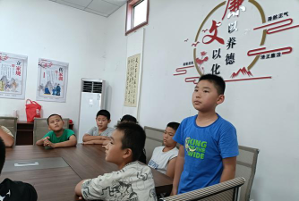 东平县沙河站镇蔡庄店村幼儿园阅读区