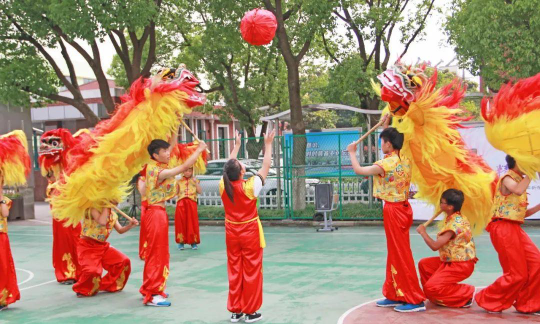 柘林学校阅读区