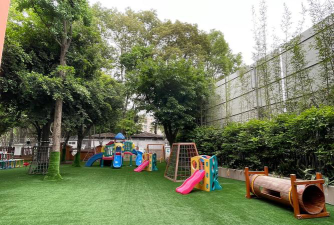 达州市通川区小红花幼儿园阅读区