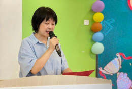盘龙区和平幼儿园阅读区