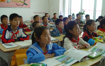 宁安市沙兰镇中学阅读区